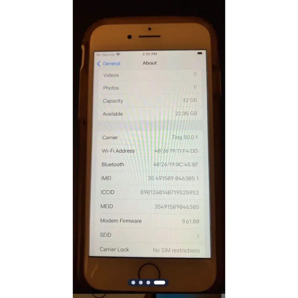 Apple iPhone 7 32GB Unlocked Rose Gold  Unlocked 83% battery health
